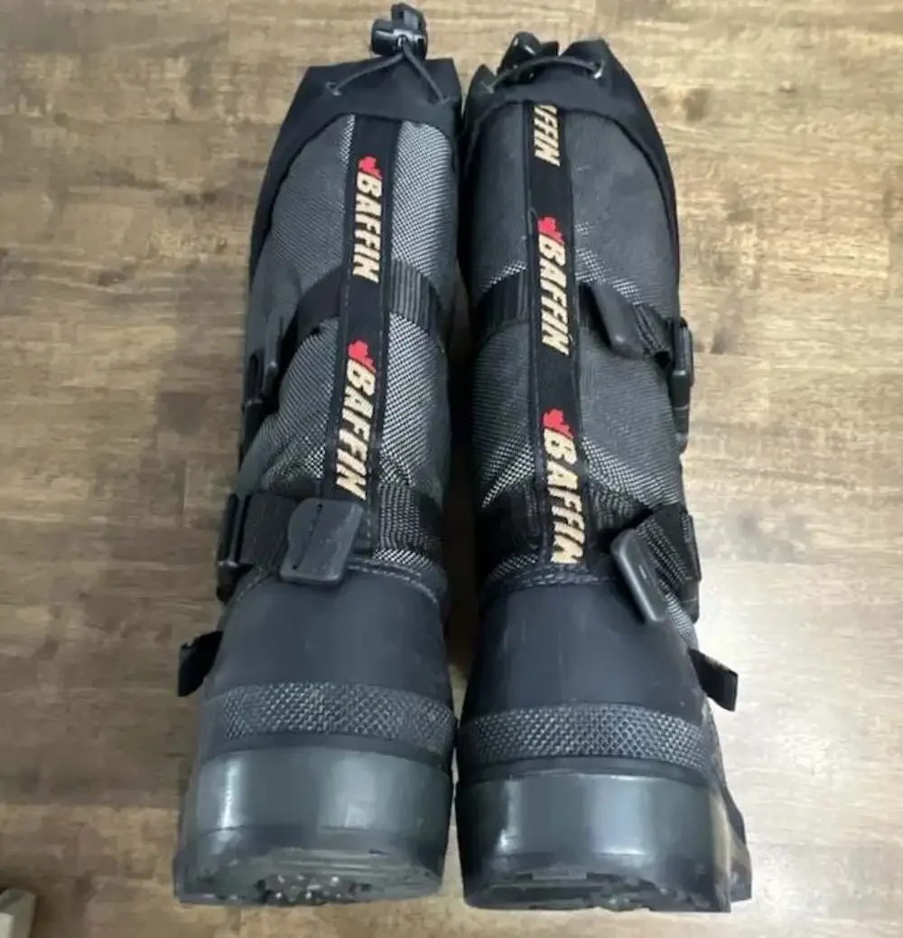 Baffin Wolf Extreme Cold Weather Insulated Snow Boots Black Size 8 M 10W